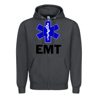 Smoke emt ems paramedic star of life caduceus t shirt Zipper Hoodie - linhVisuals