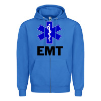 True Royal emt ems paramedic star of life caduceus t shirt Zipper Hoodie - linhVisuals
