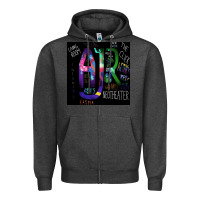 Charcoal Heather #ajr (9) Zipper Hoodie - linhVisuals