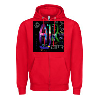 Red #ajr (9) Zipper Hoodie - linhVisuals