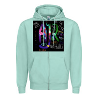 Seafoam #ajr (9) Zipper Hoodie - linhVisuals