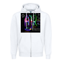 White #ajr (9) Zipper Hoodie - linhVisuals