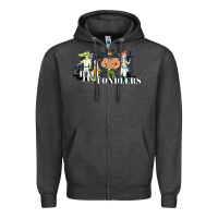 Charcoal Heather ball fondlers Zipper Hoodie - linhVisuals