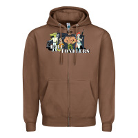 Chestnut ball fondlers Zipper Hoodie - linhVisuals