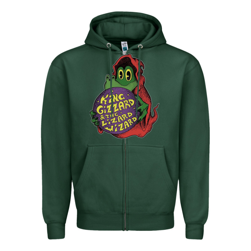 King Gizzard & The Lizard Wizard Zipper Hoodie by linhVisuals | Teevron