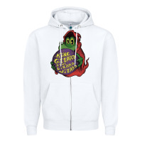 White king gizzard & the lizard wizard Zipper Hoodie - linhVisuals