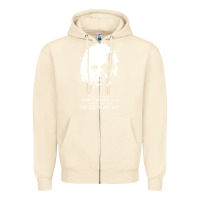 Sandshell albert einstein quote1 Zipper Hoodie - linhVisuals