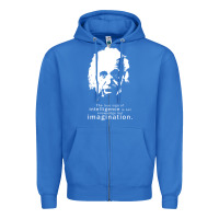 True Royal albert einstein quote1 Zipper Hoodie - linhVisuals
