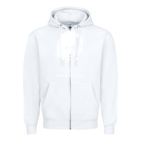 White albert einstein quote1 Zipper Hoodie - linhVisuals