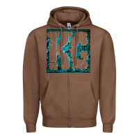 Chestnut king gizzard Zipper Hoodie - linhVisuals