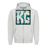 Dove Grey king gizzard Zipper Hoodie - linhVisuals