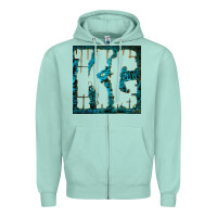 Seafoam king gizzard Zipper Hoodie - linhVisuals