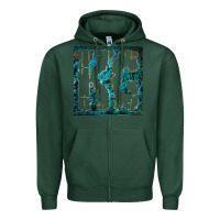 Sports Green king gizzard Zipper Hoodie - linhVisuals