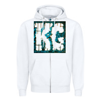 White king gizzard Zipper Hoodie - linhVisuals