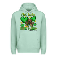Seafoam not lucky simply blessed Premium Hoodie - Artiststas
