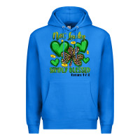 True Royal not lucky simply blessed Premium Hoodie - Artiststas
