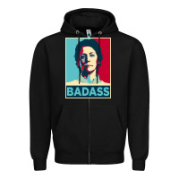 Black carol peletier badass the walking dead Zipper Hoodie - linhVisuals