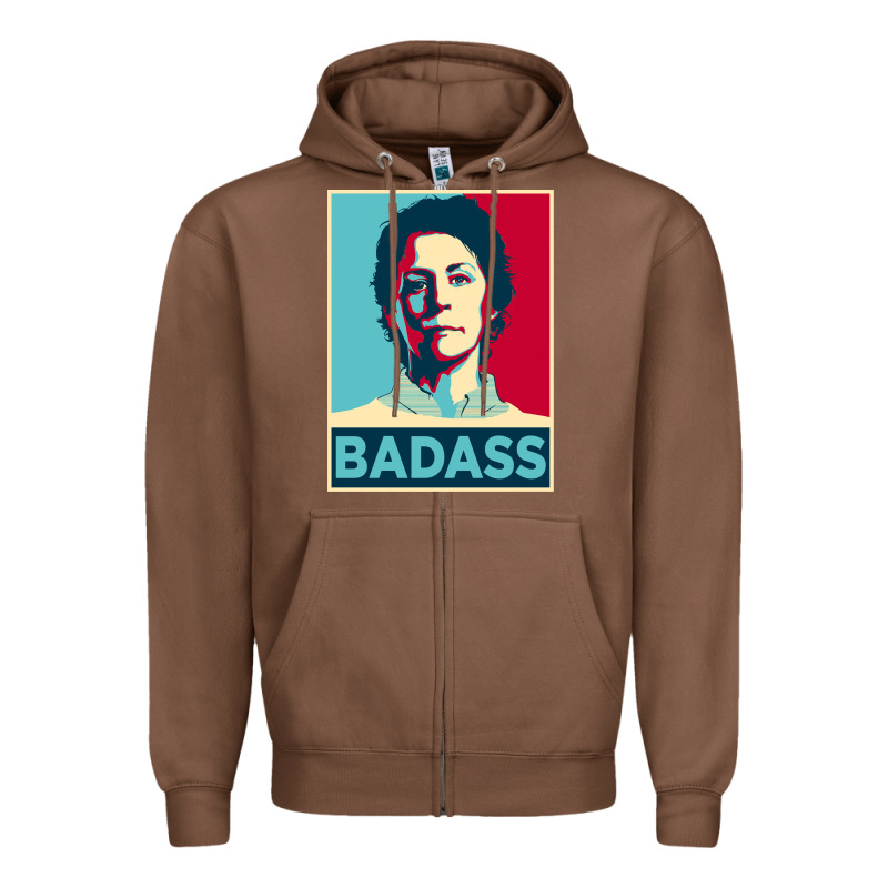 Carol Peletier Badass The Walking Dead Zipper Hoodie by linhVisuals | Teevron