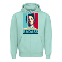 Seafoam carol peletier badass the walking dead Zipper Hoodie - linhVisuals