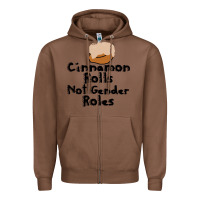 Chestnut cinnamon rolls not gender roles Zipper Hoodie - linhVisuals