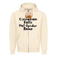 Sandshell cinnamon rolls not gender roles Zipper Hoodie - linhVisuals