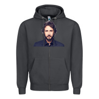 Smoke JOSH GROBAN Zipper Hoodie - linhVisuals