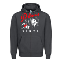 Smoke delicious vinyl Zipper Hoodie - linhVisuals