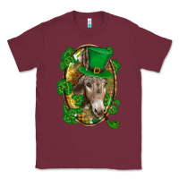 Burgundy St. Patrick's day Donkey Classic Tee - CowGirlArtShop