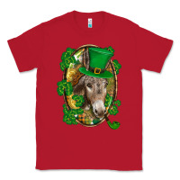 Red St. Patrick's day Donkey Classic Tee - CowGirlArtShop