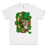 White St. Patrick's day Donkey Classic Tee - CowGirlArtShop