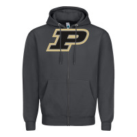 Smoke Purdue Boilermakers, Gear Zipper Hoodie - linhVisuals