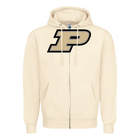 Sandshell Purdue Boilermakers, Gear Zipper Hoodie - linhVisuals