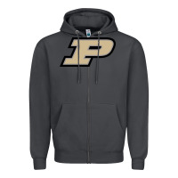 Smoke Purdue Boilermakers, Gear Zipper Hoodie - linhVisuals