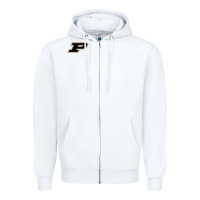 White Purdue University, Apparel Zipper Hoodie - linhVisuals