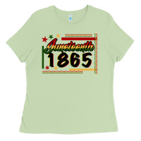Matcha Juneteenth 1865 Ladies Tee - FaDigitalArtStudio
