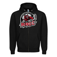 Black huntsville havoc Zipper Hoodie - linhVisuals