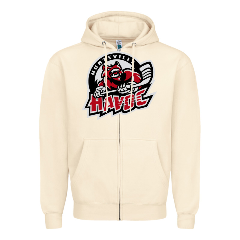 Huntsville Havoc Zipper Hoodie by linhVisuals | Teevron