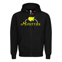 Black masters tournament golf Zipper Hoodie - linhVisuals