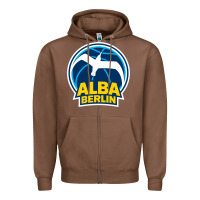 Chestnut berlin albatrosse #ffce00 alba berlin, berlin, germany,  bg charlotten Zipper Hoodie - linhVisuals