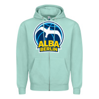 Seafoam berlin albatrosse #ffce00 alba berlin, berlin, germany,  bg charlotten Zipper Hoodie - linhVisuals