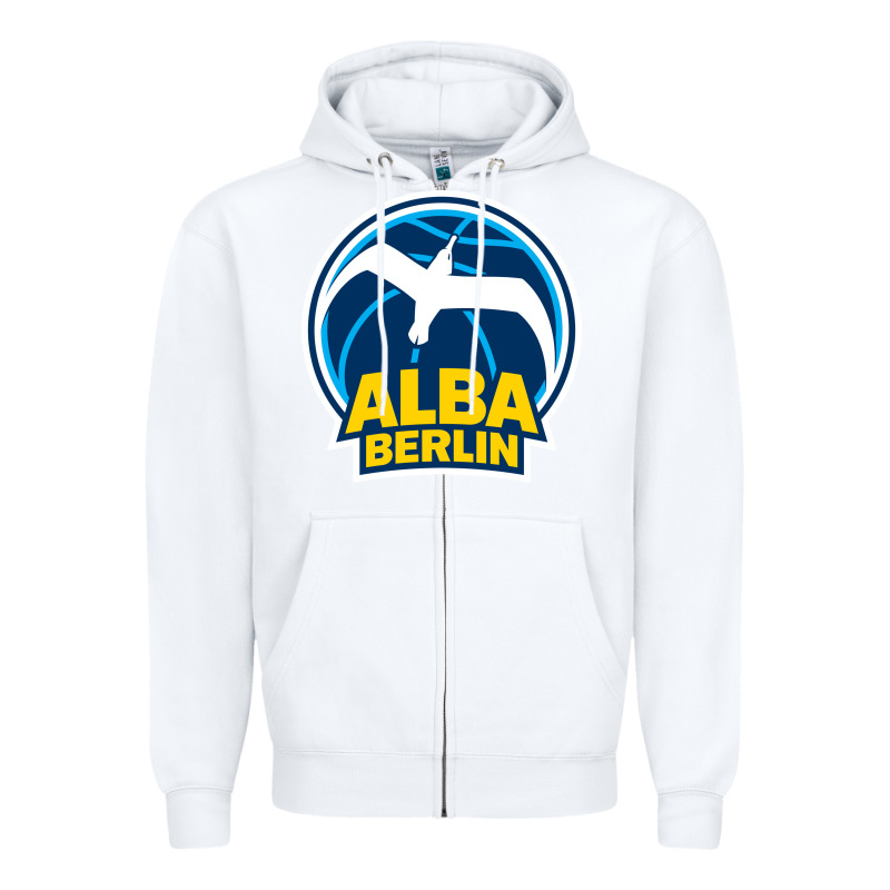Berlin Albatrosse #ffce00 Alba Berlin, Berlin, Germany,  Bg Charlotten Zipper Hoodie by linhVisuals | Teevron