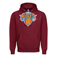 Burgundy knickerbockers #006bb6 Zipper Hoodie - linhVisuals