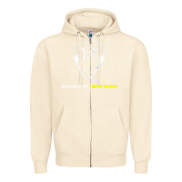 Sandshell Against Me! Zipper Hoodie - linhVisuals
