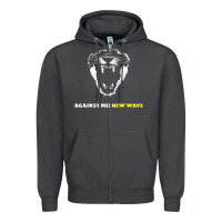 Smoke Against Me! Zipper Hoodie - linhVisuals