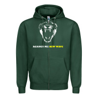 Sports Green Against Me! Zipper Hoodie - linhVisuals