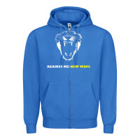 True Royal Against Me! Zipper Hoodie - linhVisuals
