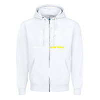 White Against Me! Zipper Hoodie - linhVisuals