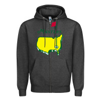 Charcoal Heather masters 2022 Zipper Hoodie - linhVisuals