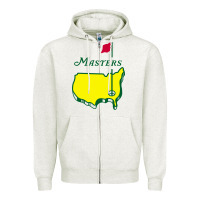 Oatmeal Heather masters 2022 Zipper Hoodie - linhVisuals