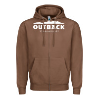 Chestnut Outback Steakhouse Zipper Hoodie - linhVisuals